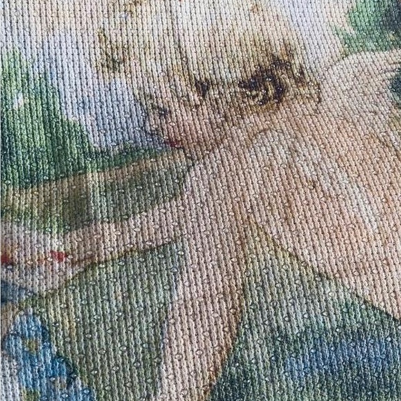 Free People Boho Oversized Waffle Knit Thermal with Embroidered Front Detail - Picture 15 of 15